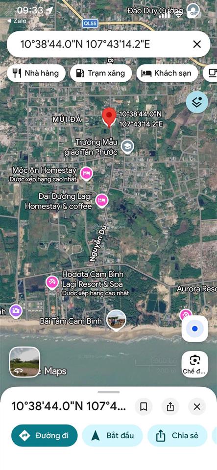 Bán đất mt 18m đường nguyễn du  gần biển