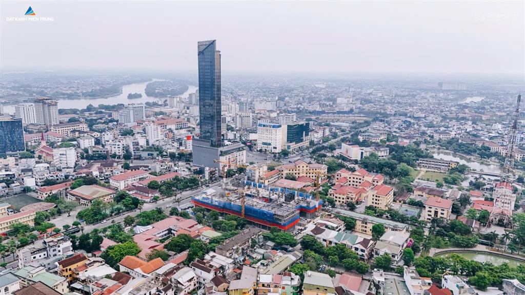 Hue heritage là toà nhà căn hộ cao cấp ngay vị trí lõi trung tâm đối diện vincom huế