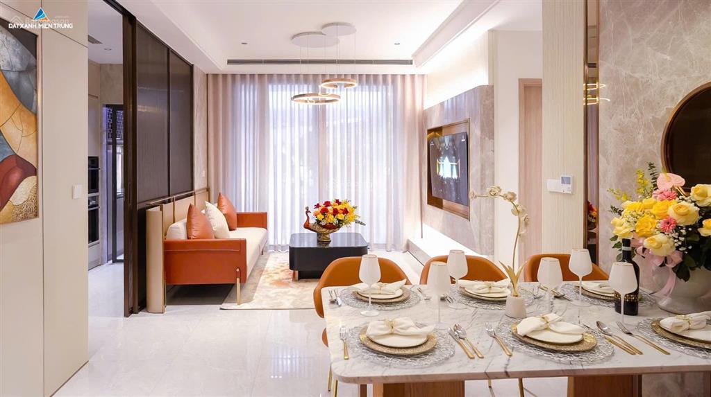 Bán căn hộ hue heritage 3pn tầng 9 diện tích 82,8m2 thiết kế vuông vức, ban công cực thoáng mát