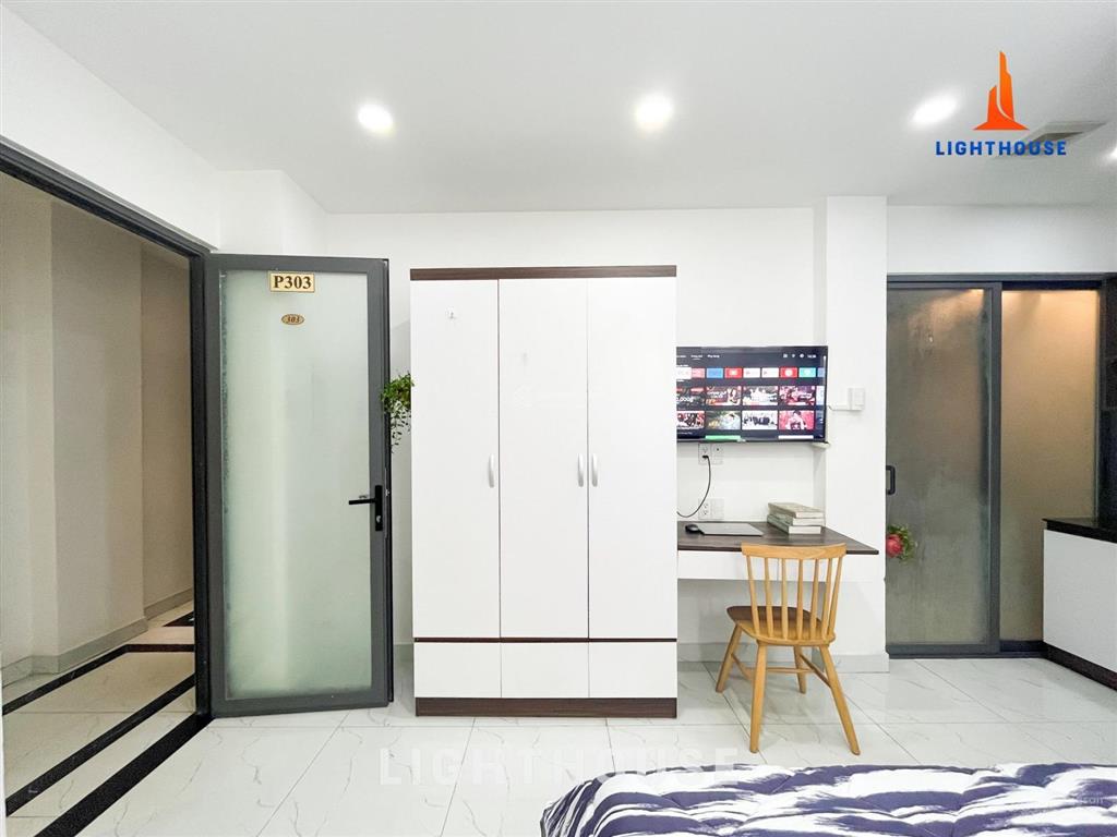 Studio mới toanh tại bình thạnh, gần chợ bà chiều full nội thất