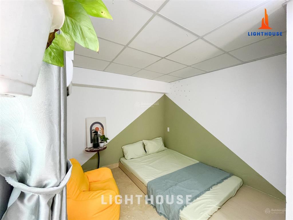Studio giá rẻ full nt ngay chợ hạnh thông tây gần cv làng hoa