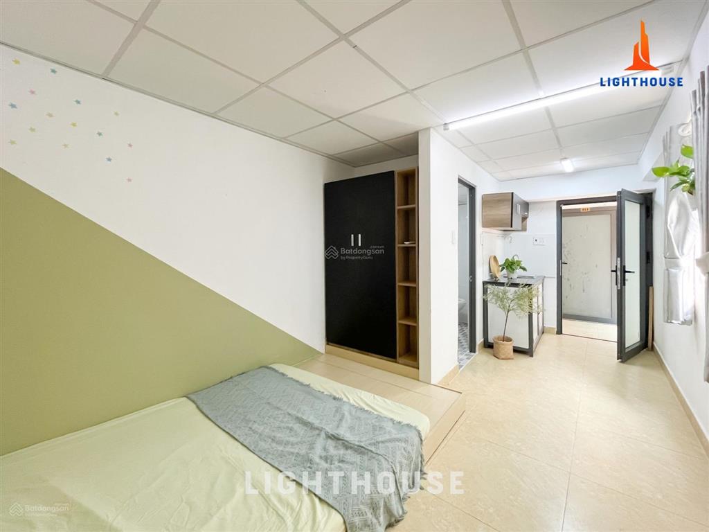 Studio giá rẻ full nt ngay chợ hạnh thông tây gần cv làng hoa