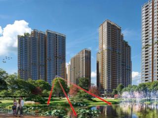 0942 044 ***  căn 1pn + 1 view hồ 51,3m2, bc đông nam, giá 2,88 tỷ the parkland ocp2