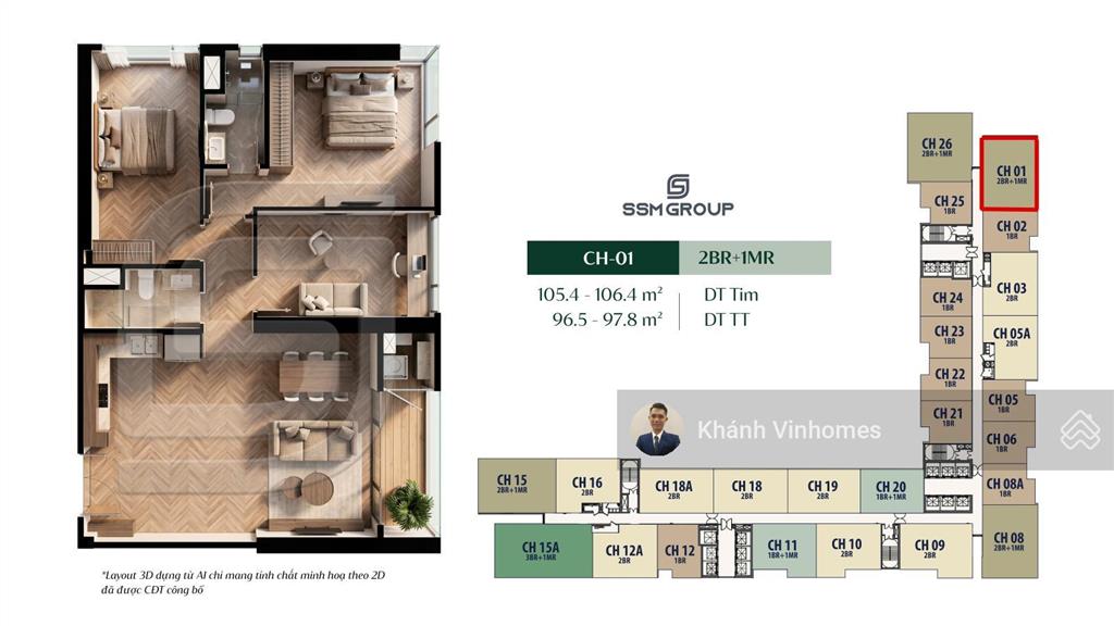 Căn 1pn " rẻ nhất" view thành phố 48m2 6.434 tỷ hà nội seasons garden  em khánh 0942 044 ***