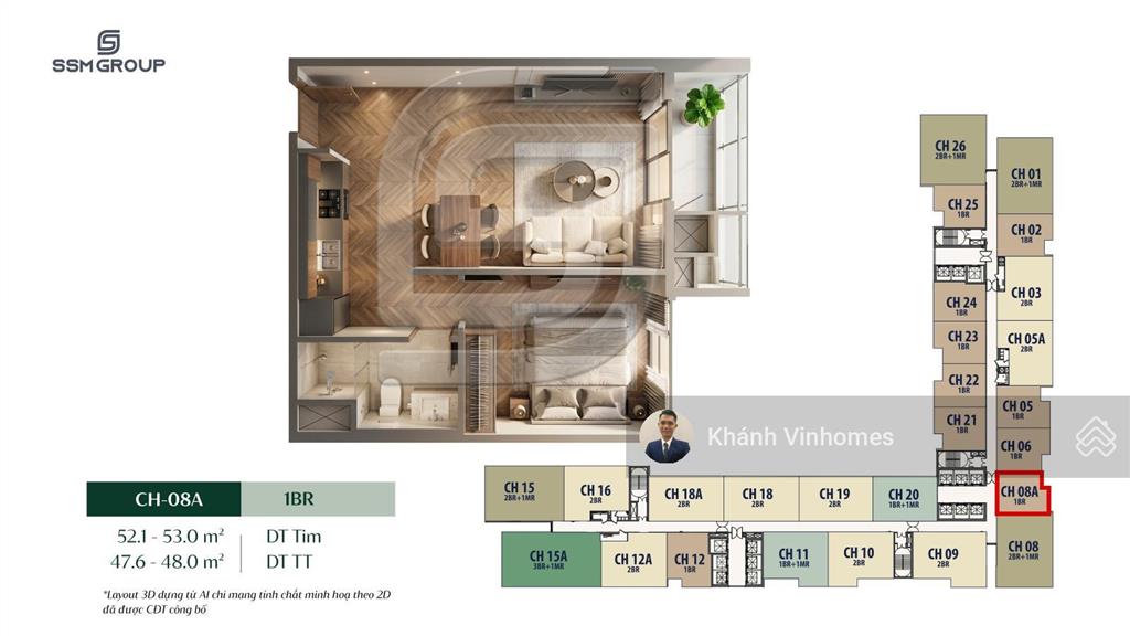 Căn 1pn 48m2 "rẻ vô địch" hanoi seasons garden giá chỉ 6,2 tỷ  em khánh 0942 044 ***