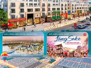 Shop san hô mặt đại dương 30m vị trí đẹp kinh doanh tại ocean city