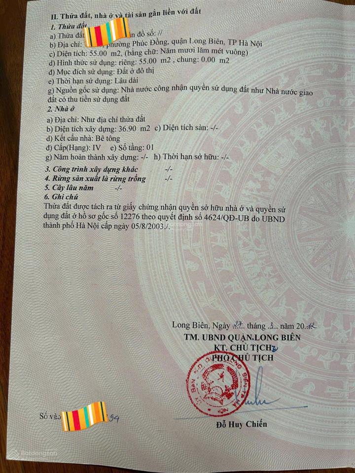 Bán đất vị trí đẹp khu dân cư 918
