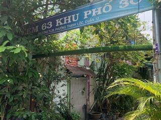 Bán nhà riêng tại thạnh lộc 29, 3,6 tỷ, 50m2, chính chủ, view đẹp
