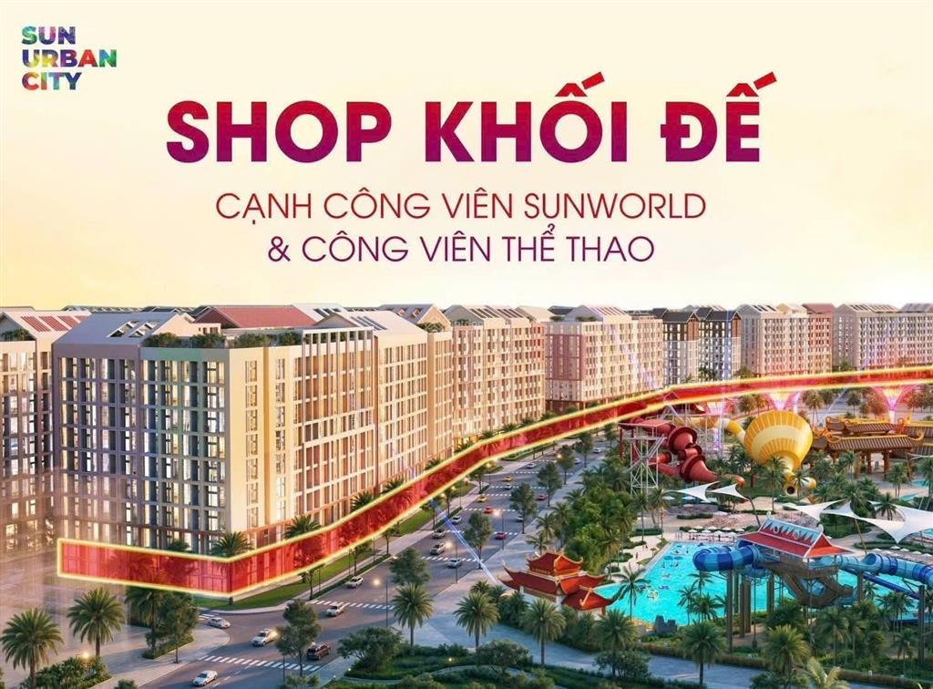 Khối đế chung cư cực tiềm năng, chiều cao lên tới 7m , cạnh các đại công viên kinh doanh thuận lợi