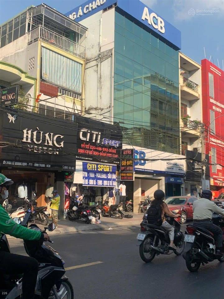 Bán nhà lê quang định 92m²  mặt tiền  4 tầng  có sân thượng  bình thạnh  giá 34.8 tỷ