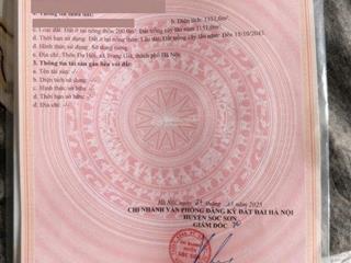 Chính chủ bán đất giá rẻ trung giã, sóc sơn cần bán gấp lô đất đẹp diện tích 1.351m, có 2