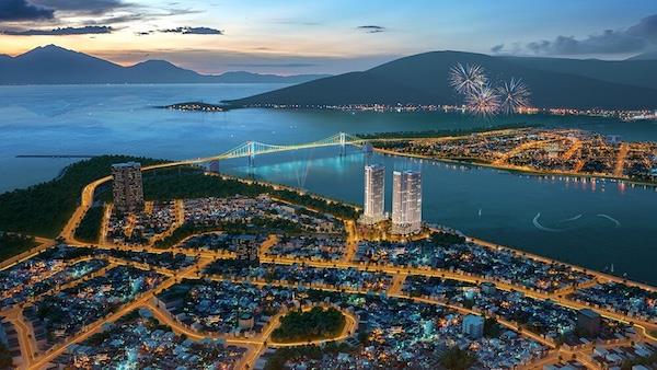 Chính chủ bán gấp căn view sông hàn, view biển mỹ khê và bắn pháo hoa  thuê 30tr/tháng