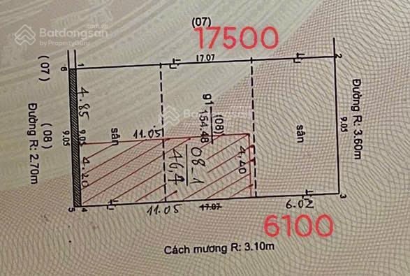 Bán nhà riêng s = 108m , lô góc  đường 18m. gần nhà văn hoá xã thiên lộc,hà nội ( thôn cầu,kim nỗ)