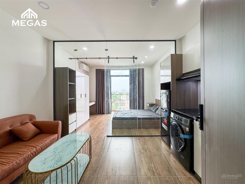 Cho thuê căn hộ 1 phòng ngủ rộng 35m² đầy đủ nội thất