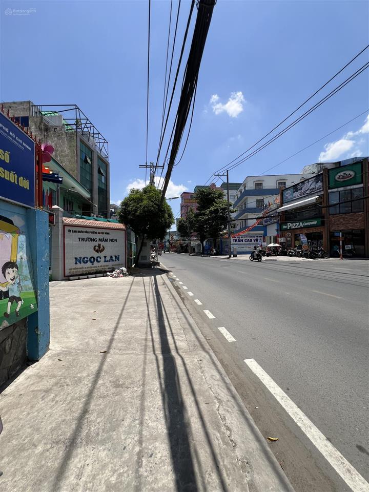 Cg bán lô đất 100m2 (4m*22m)/nở hậu, hẻm nhựa 8m thông đường số 9 gv  5,95tỷ (tl)
