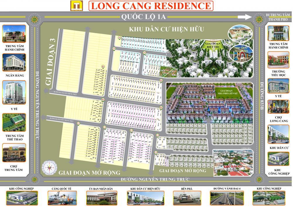 Chính chủ bán đất nền khu dân cư long cang residence