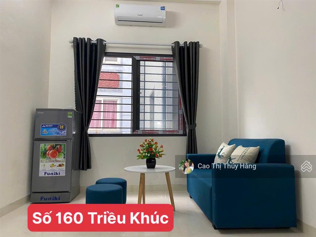 Cho thuê phòng 160 triều khúc  full nội thất  giá 3tr8