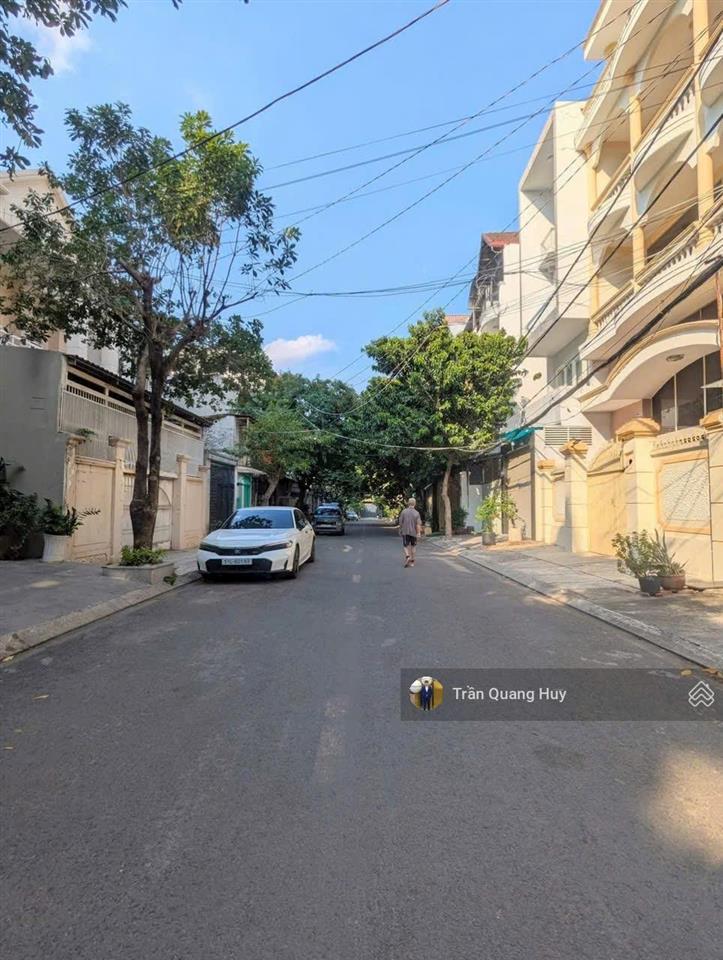 Nhà lê đức thọ 7x20m hẻm 10m ngay khu căn cứ vỉa hè lớn xe hơi xe tải thông nhà trệt lầu khuôn đẹp