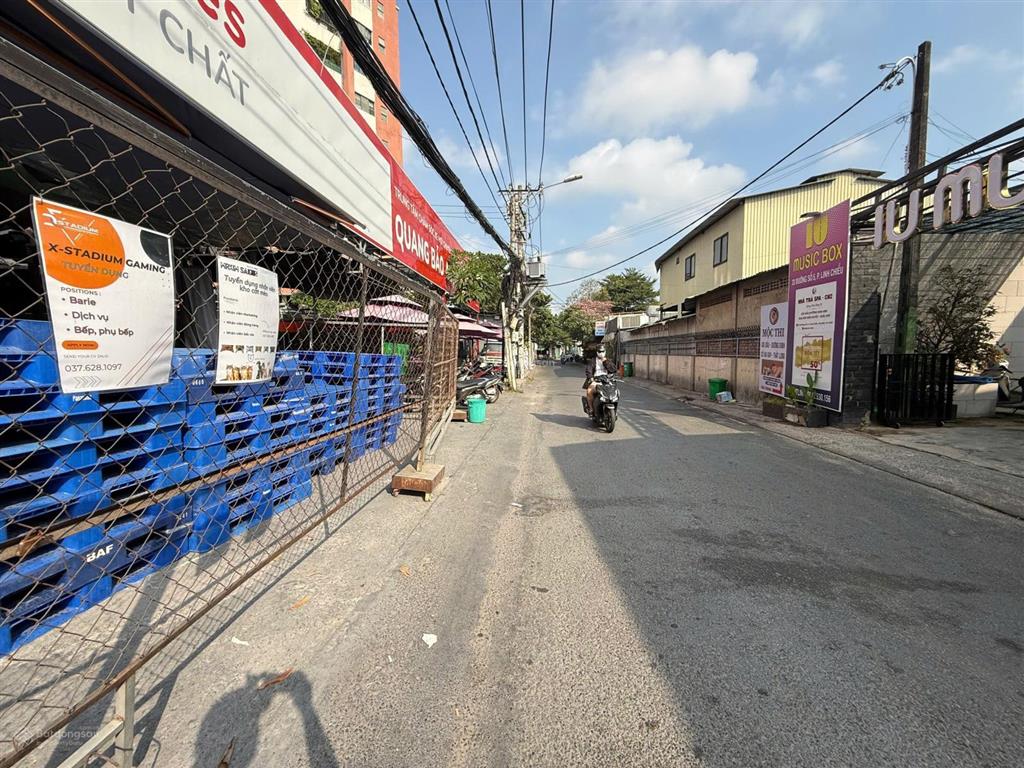 Đất full thổ cư hxh ngay góc hoàng diệu  xd tự do  kdc dân trí đồng bộ  dt 56,4m2 ngang 4m