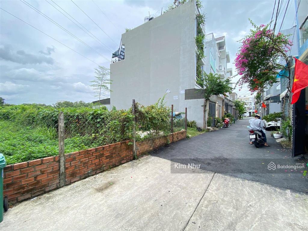 Bán lô đất đẹp sát ga metro ngang 5m  full thổ cư  xd tự do  kdc đồng bộ dân trí  dt 89m2