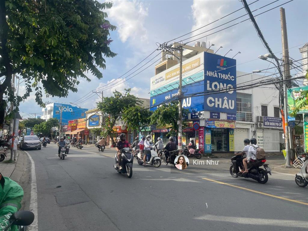 Mặt tiền kinh doanh đặng văn bi ngay chuỗi tài chính  ngang 6m nở hậu dt 160m2