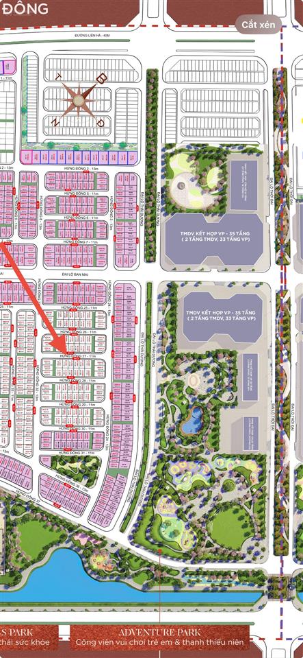 Chính chủ cần bán liền kề vinhomes đan phượng 96m2 giãn xây phân khu hừng đông 16.5 tỷ