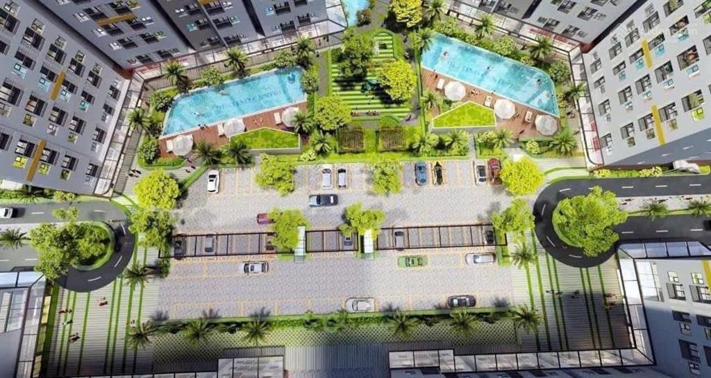 Bán căn 2pn, 1wc view công viên hồ bơi giá 1tỷ536tr, dt 49,71m2 tại destino centro