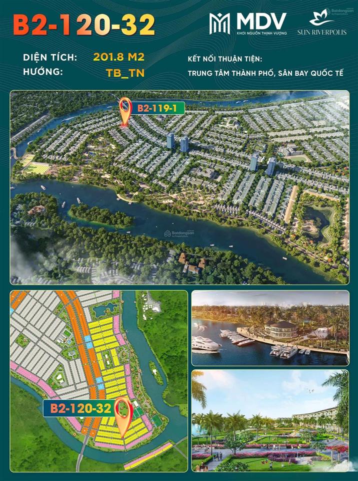 Lô góc bờ quan 3 trục thông sônggiá tốt nhất khu đầm sen đà nẵng giá từ cđt sun groupbao thuế 2%