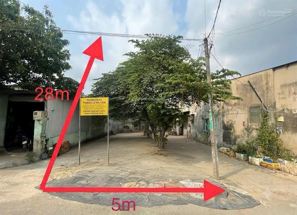 Đất 136,1m2 tại bình chánh diện tích đẹp đường hiện hữu khu dân cư