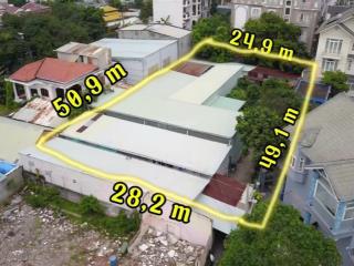 Bán đất 1096 m2 chỉ 120 tỷ, tọa lạc tại khu 262 sat mt, đường trần não, p an khánh, hồ chí minh