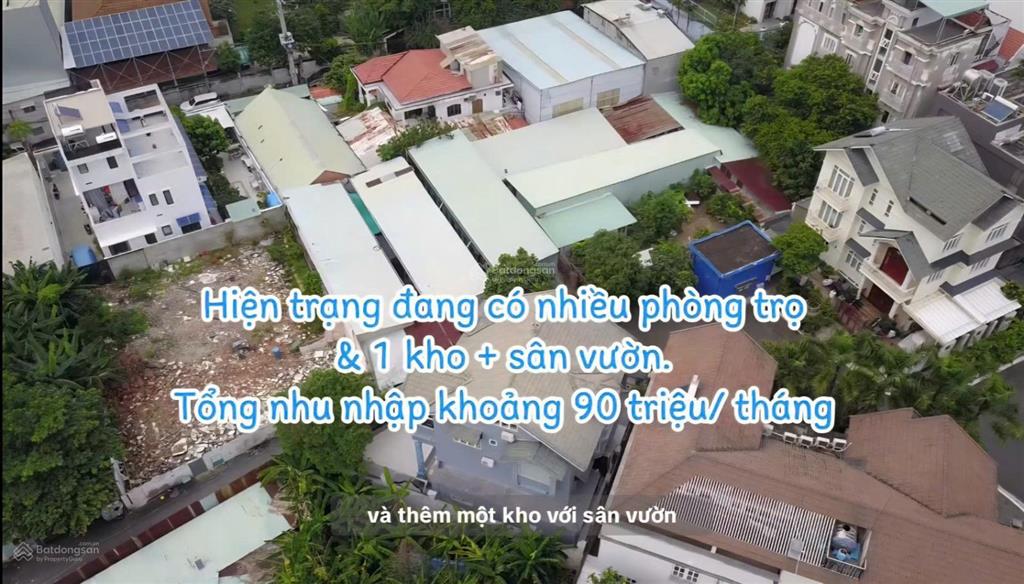 Bán đất 1096 m2 chỉ 120 tỷ, tọa lạc tại khu 262 sat mt, đường trần não, p an khánh, hồ chí minh