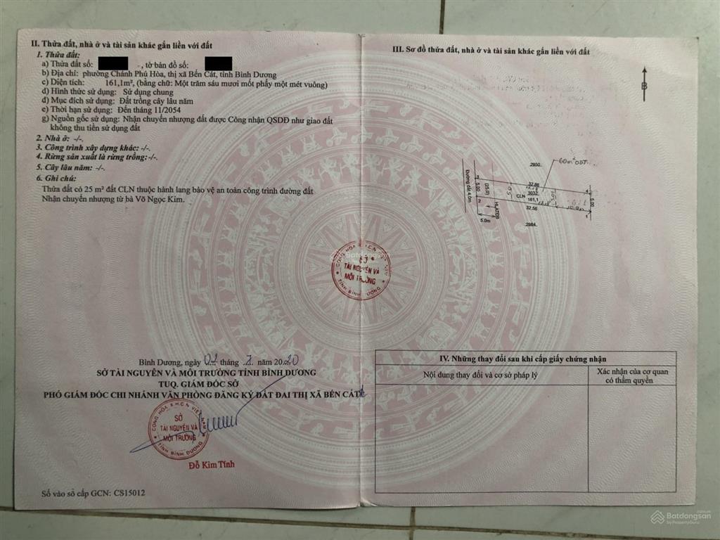 Bán đất cách đt 741 chỉ 400m , 1,618 tỷ, 161.1m2, đẹp, nhiều tiện ích