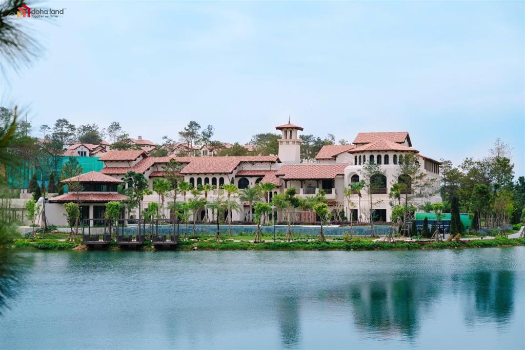 Bán biệt thự song lập tại thanh xuân valley diện tích 198m2, view hồ thiết kế 3 tầng giá tốt