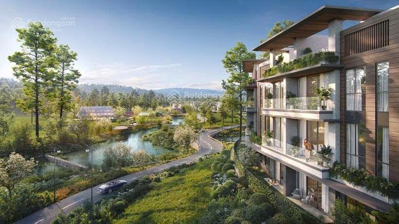 Bán căn biệt thự song lập spring diện tích 195m2 giá hơn 14 tỷ view hồ.