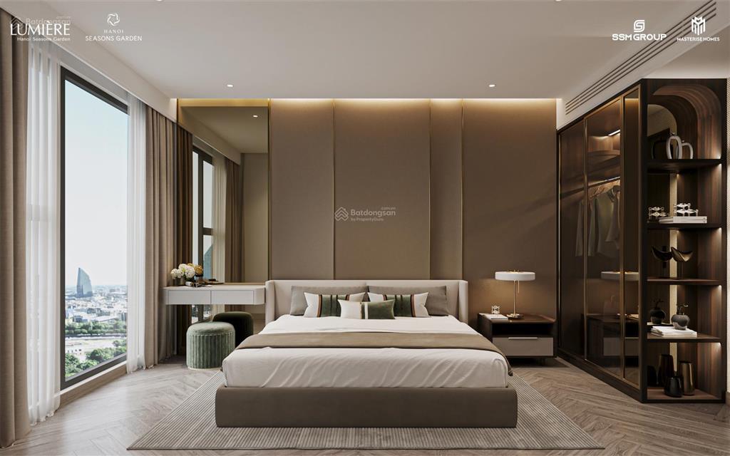 Bán căn 2pn+1mr lumière hanoi seasons garden, 97,1m2, chỉ 15,709 tỷ, ký hđmb trực tiếp cđt