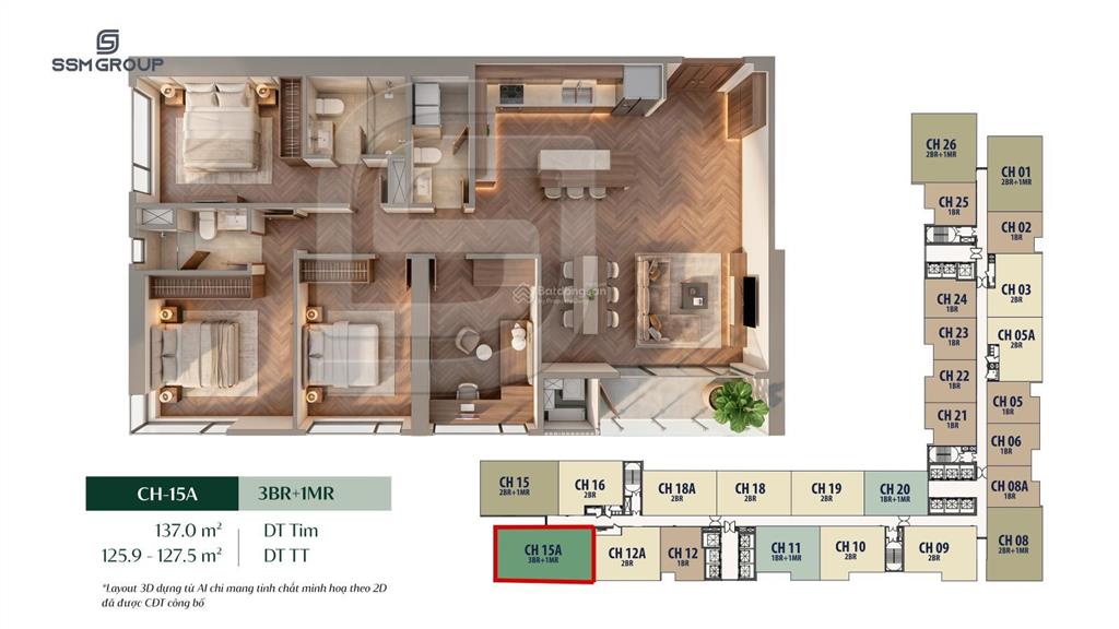 Bán căn góc 4 ngủ tại hanoi seasons garden (masterise cao xà lá), 4pn, 21.6tỷ.  0987 485 ***.