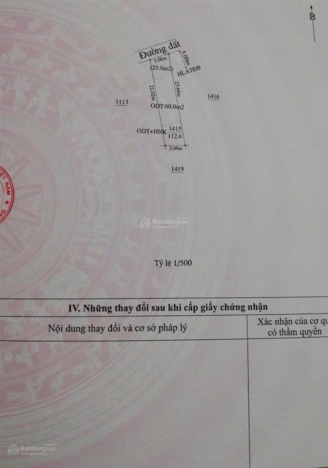 Bán đất tại tân hiệp 47, 1,35 tỷ, 112m2, uy tín hot!