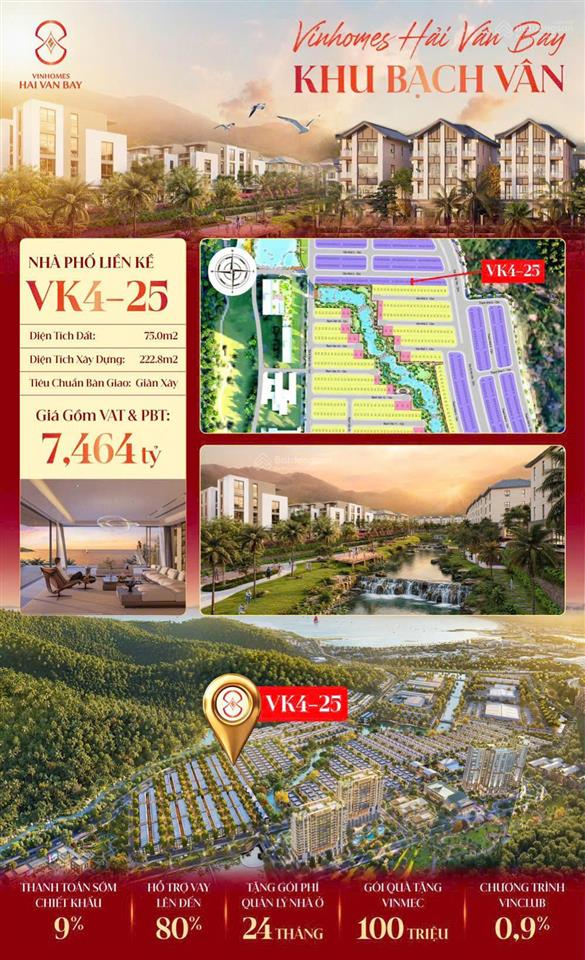 Hàng độc quyền liền kề phân khu bạch vân  hải vân bay.