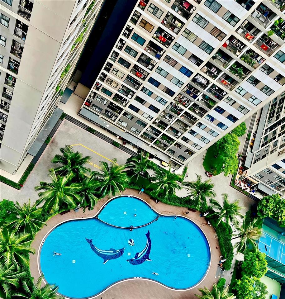 Chính chủ cho thuê căn hộ s2.12 vinhomes ocean park tòa gần hồ điều hòa biển hồ vinuni dt 43.4m²