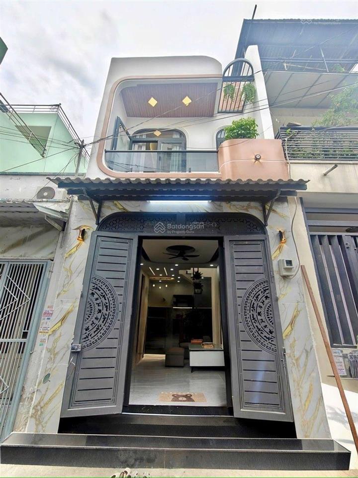 Nhà sát khu tên lửa  đi về aeon bình tân 5 phút (4x14m) hẻm xe hơi đỗ, sổ hồng riêng hoàn công đủ