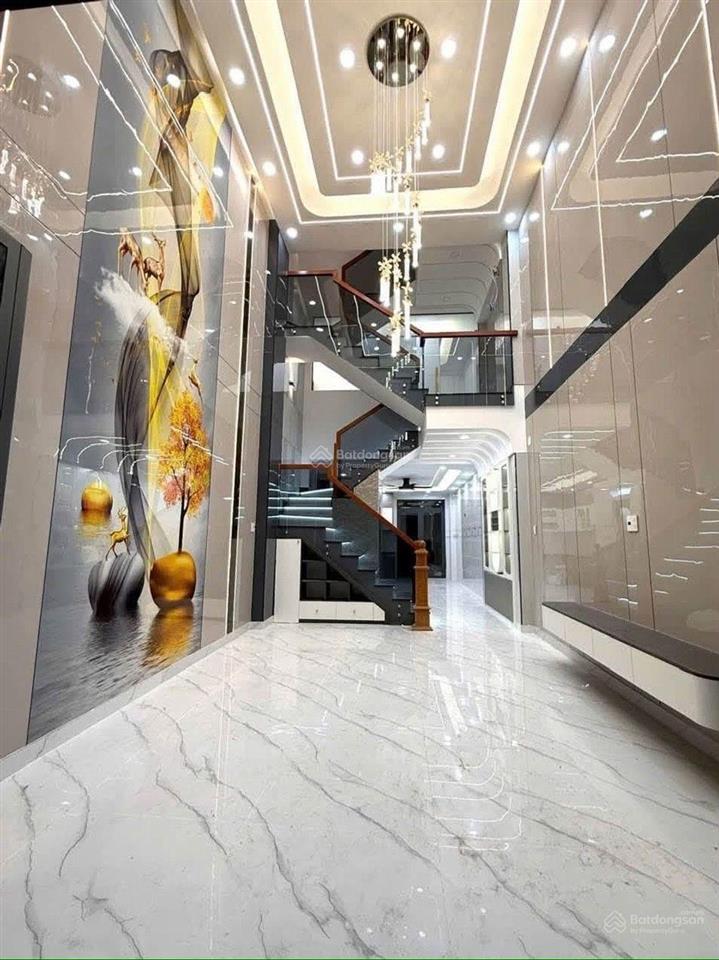 7 nhỉnh lê văn quới 5 tầng xây mới (4x18) hẻm xe hơi thông thoáng, xe hơi ngủ trong nhà, shr