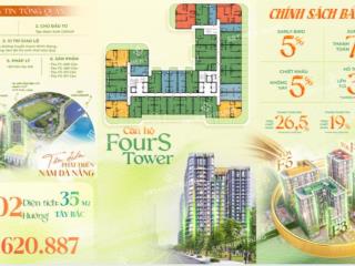 Độc quyền căn stu tầng cao duy nhất tại fours tower, 2 tỷ vnd, 35,26m2