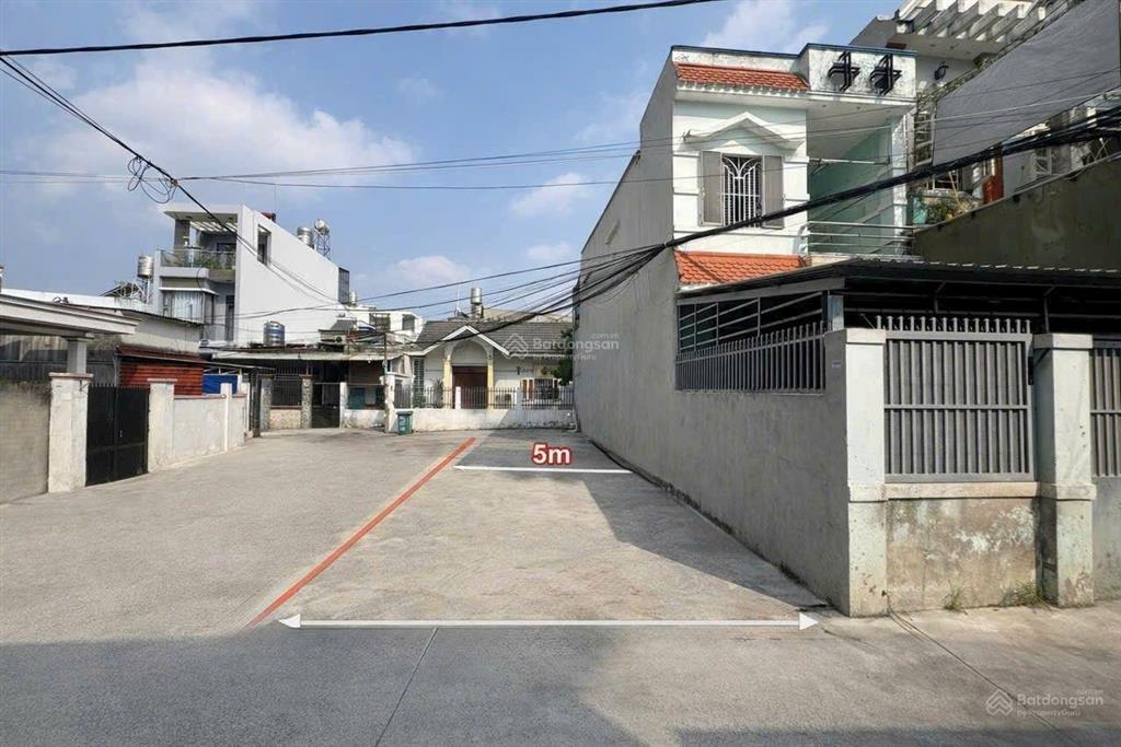 Đất thổ cư 5x15,5m, hẻm xe tải trung lân 4 sau chợ bà điểm