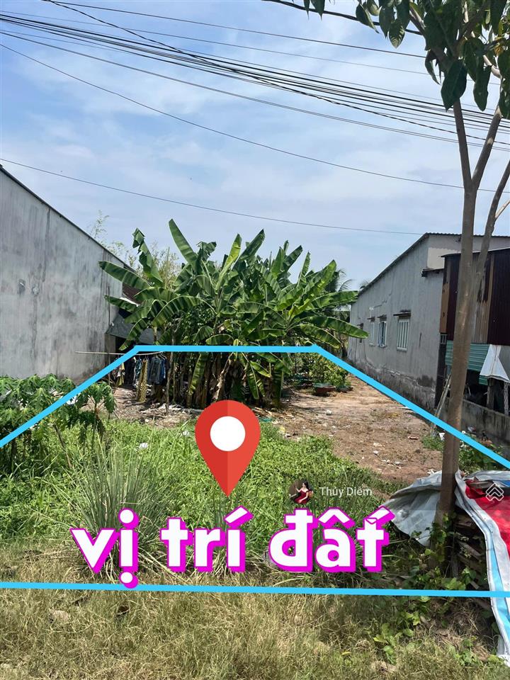 Cần bán gấp lô 173m2 đất gần cầu vượt củ chi giá 1,4 tỷ đ.nguyễn thị triệu  tt củ chi. sổ riêng