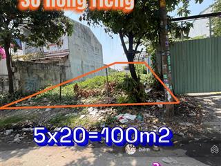 Bán đất trung tâm trảng bàng dt 100m2 đất odt giá 800tr nằm đ.nguyễn du có sổ hồng riêng