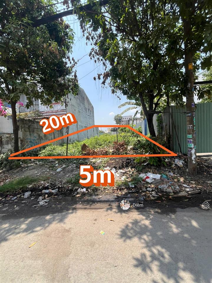Bán đất trung tâm trảng bàng dt 100m2 đất odt giá 800tr nằm đ.nguyễn du có sổ hồng riêng