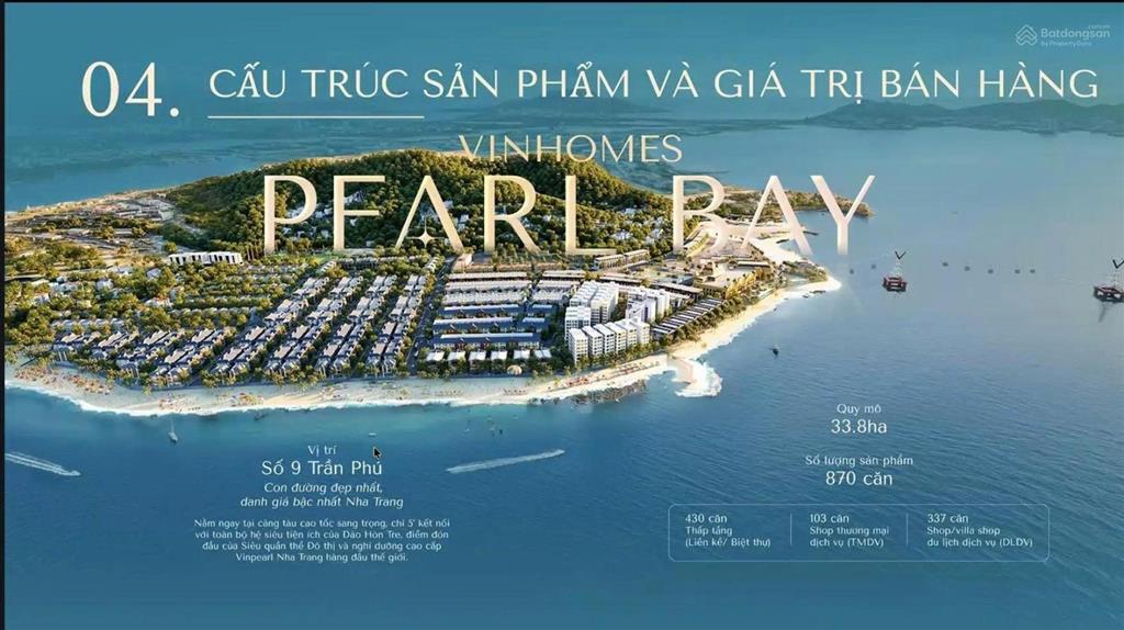 Vinhomes pearl bay vị trí đắc địa sô 9 trần phú nha trang