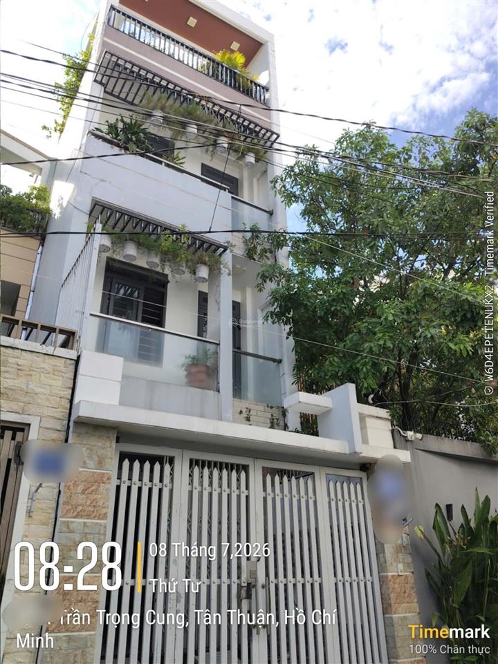 Bán nhà 4x25m, trần trọng cung, quận 7, 5pn, 6wc q7, 14,5 tỷ, 97m²
