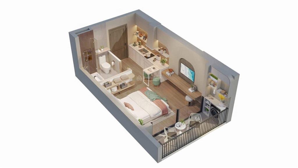 Chỉ từ 1.3 tỷ sở hữu ngay căn hộ full nội thất ngay cạnh biển