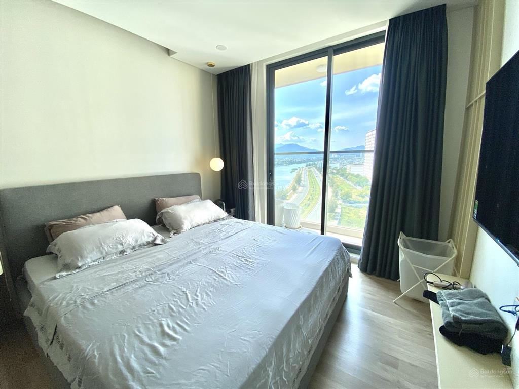 Cho thuê căn hộ 1 phòng ngủ +, nội thất sang trọng, tòa nhà ct1 luxury riverside, vcn phước long